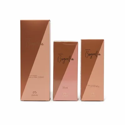 KIT MINI BIOGRAFIA NATURA FEMININO 