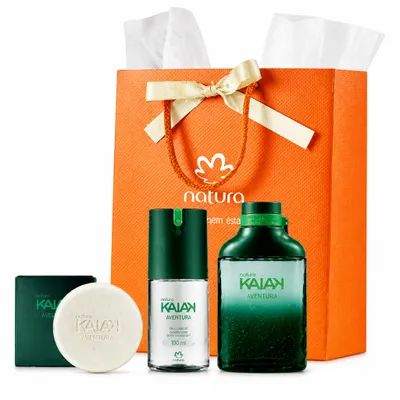 KIT KAIAK AVENTURA NATURA MASCULINO 