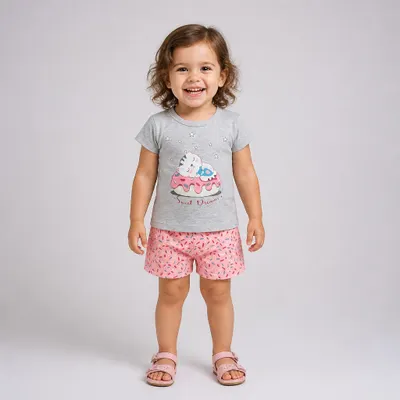 12003 Pijama Infantil Feminino - Tileesul