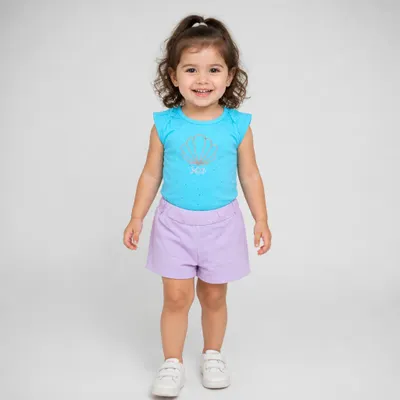 13883 Conjunto Infantil Feminino - Quebra Cabeca