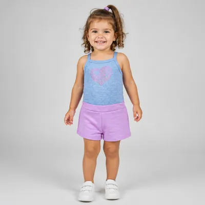 13884 Conjunto Infantil Feminino - Quebra Cabeca