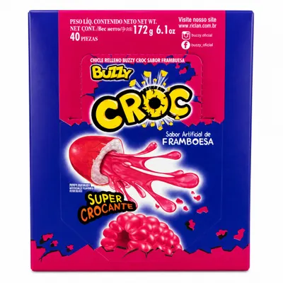 Bala de Framboesa Croc Jogos