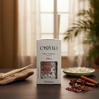 Difusor de Varetas Madeira do Oriente