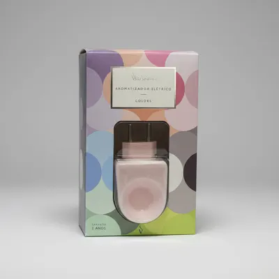 Aromatizador Elétrico Colors - Rosa 