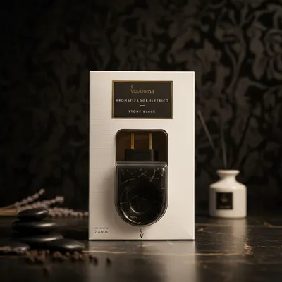 Aromatizador Elétrico Stone Black