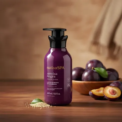Loção Nutritiva Desodorante Ameixa Negra