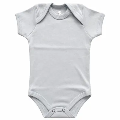 Body Bebê Algodão Celeste
