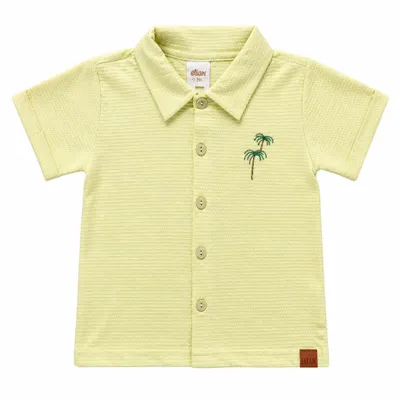 Camisa Infantil Algodão Palms