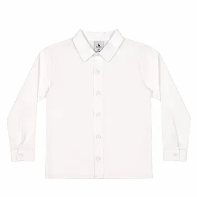 Camisa Manga Longa em Tricoline - Quimby 