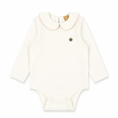 Body Manga Longa em Suedine - Up Baby