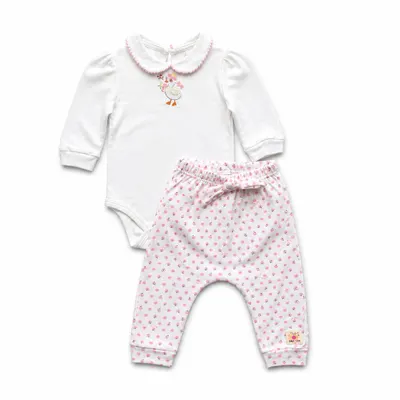 Conjunto com Body e Calça  - Up Baby 