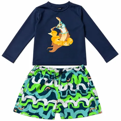 Conjunto Camiseta e Short Malha UV - Up Baby
