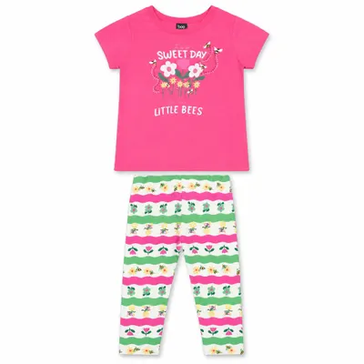 Conjunto Blusa e Calça Legging Infantil - Bee Loop