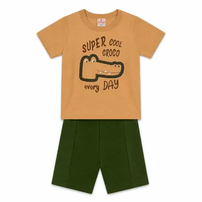 Conjunto Infantil Menino de Jacaré - Brandili