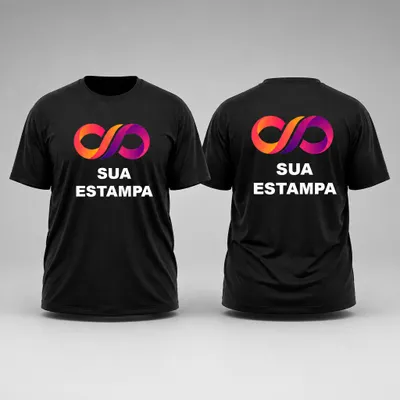 Camiseta Personalizada Plus Size 100% Algodão