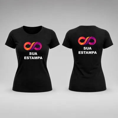 Camiseta Baby Look Feminina Personalizada