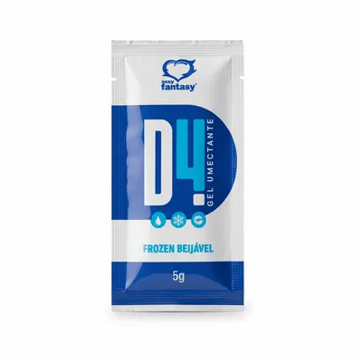 D4 Gel Umectante Ice Beijável Menta 5g