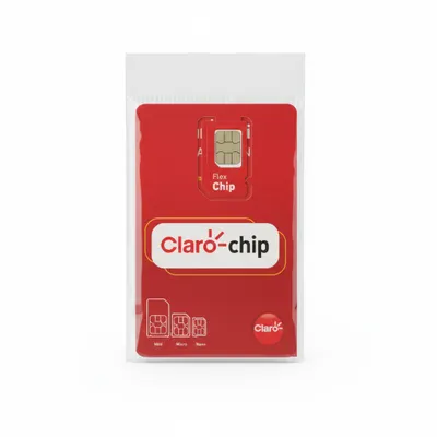 Chip Claro - Conectividade confiável com Claro.