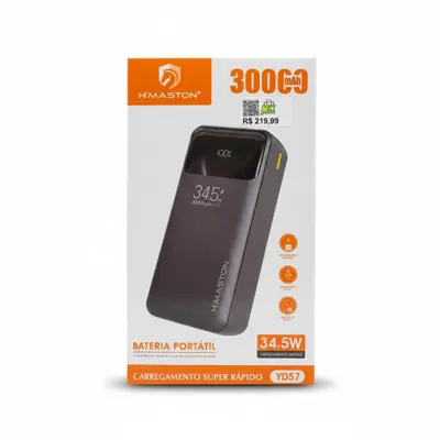 Power bank 30.000mAh 34,5W H’maston YD57