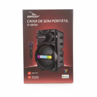 Caixa de Som Bluetooh D-S8123