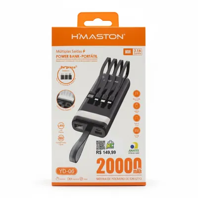 Power Bank H’maston 20000mAh YD-06