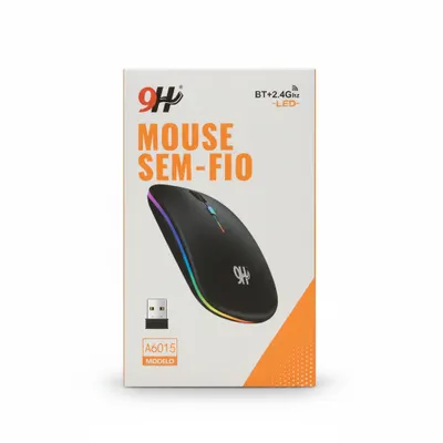 Mouse sem Fio Recarregável 9H A6015