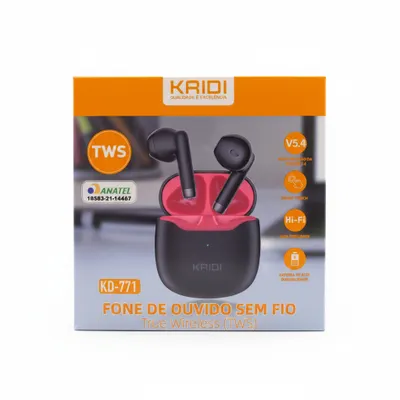 Fone Bluetooth Kaidi KD-771 - Experiência Sem Fio Aperfeiçoada com o Fone Bluetooth Kaidi KD-771