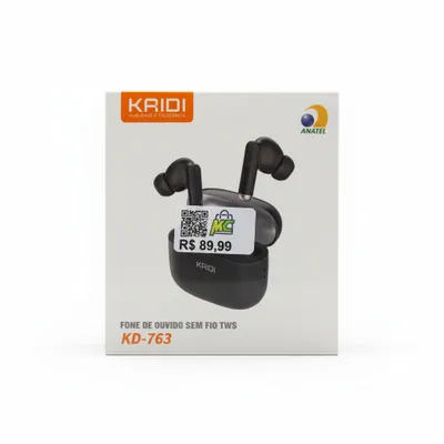 Fone de Ouvido BT  Kaidi KD-763 