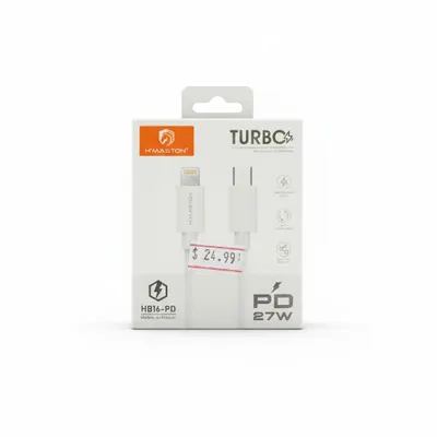 Cabo Tipo C para IPhone 27W H’maston HB16-PD