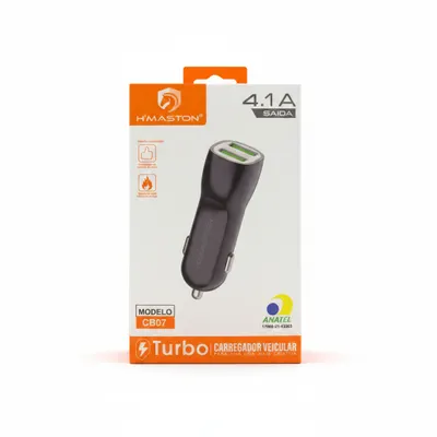Tomada USB veicular H’maston CB07