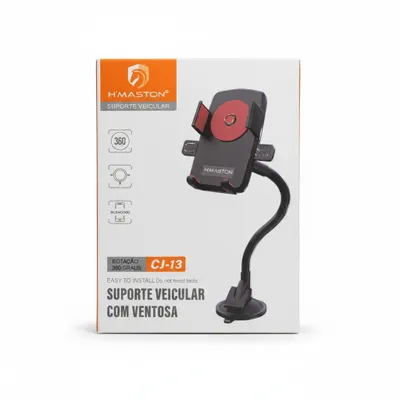 Suporte veicular com ventosa H’maston CJ-13