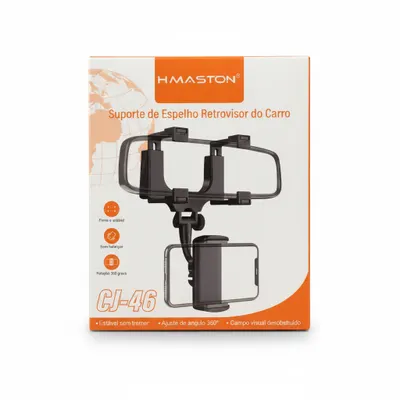 Suporte veicular de espelho Retrovisor H’maston CJ-46