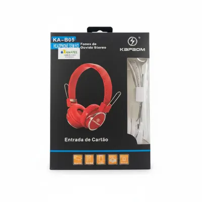 Fone Bluetooth Kapbom KA-B05