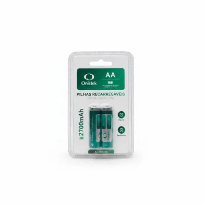 Pilhas Recarregáveis AA 2700mAh Onistek ON-2800AA