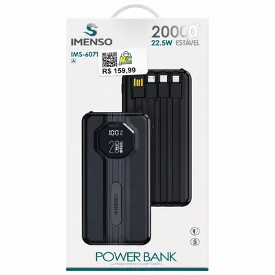 Power Bank 20.000 Imenso IMS-6079