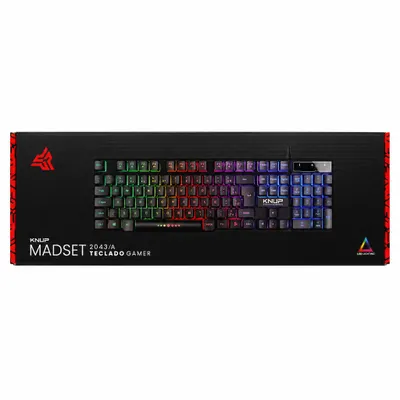 Teclado gamer Knup MADSET 2043/a