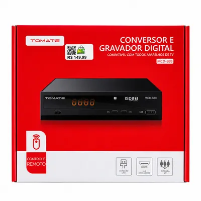 Conversor Digital Tomate MCD-888