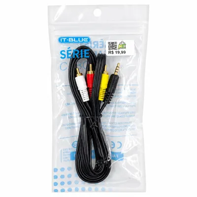 Cabo P2 Para RCA 2m IT•Blue LE-1001 