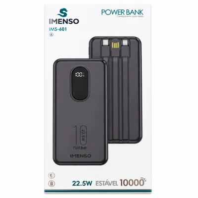  Power Bank Imenso 10.000mAh MS-601 10000mAh