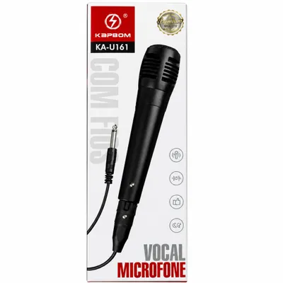 Microfone Vocal Profissional KA-U161