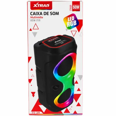 Caixa de Som Bluetooth Bt XTRAD 50W CS-29