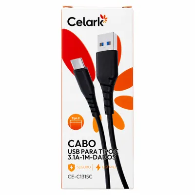 Cabo USB Tipo C Celark CE-C1315C