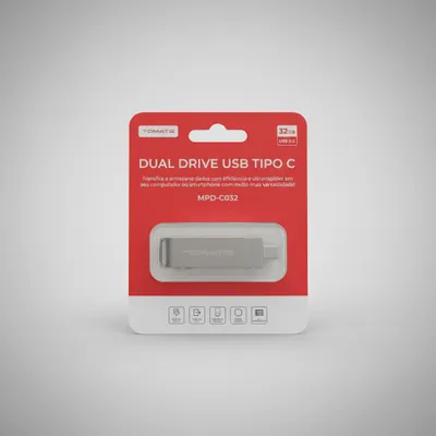 Dual Pen drive Tomate (32GB): MPD-C032 (C/Usb)