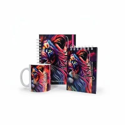 Kit personalizado Leão de Judá 