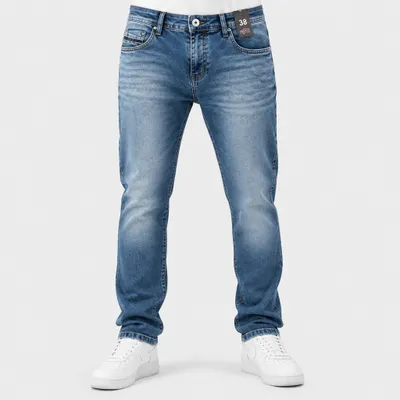 CALÇA JEANS RW CLARA STONADA
