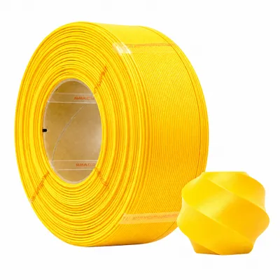 Filamento BAMBULAB 1kg PLA Lite (Refil) Cor: Amarelo Girassol