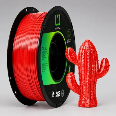Filamento MULTFILA 1kg PLA Silk Cor: Vermelho