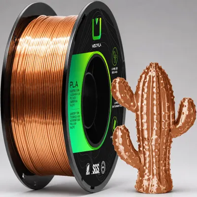 Filamento MULTFILA 1kg PLA Silk Cor: Bronze