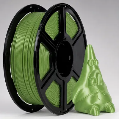 Filamento FLASHFORGE 1kg PLA Silk Cor: Verde