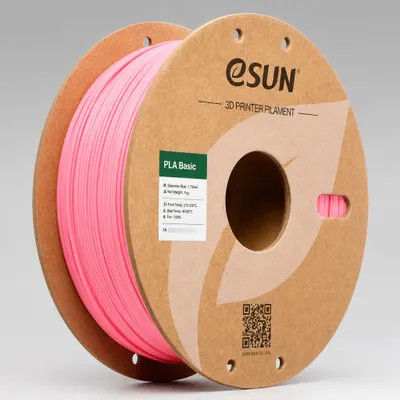 Filamento LC ESUN 1kg PLA Premium Cor: Barbie Rosa